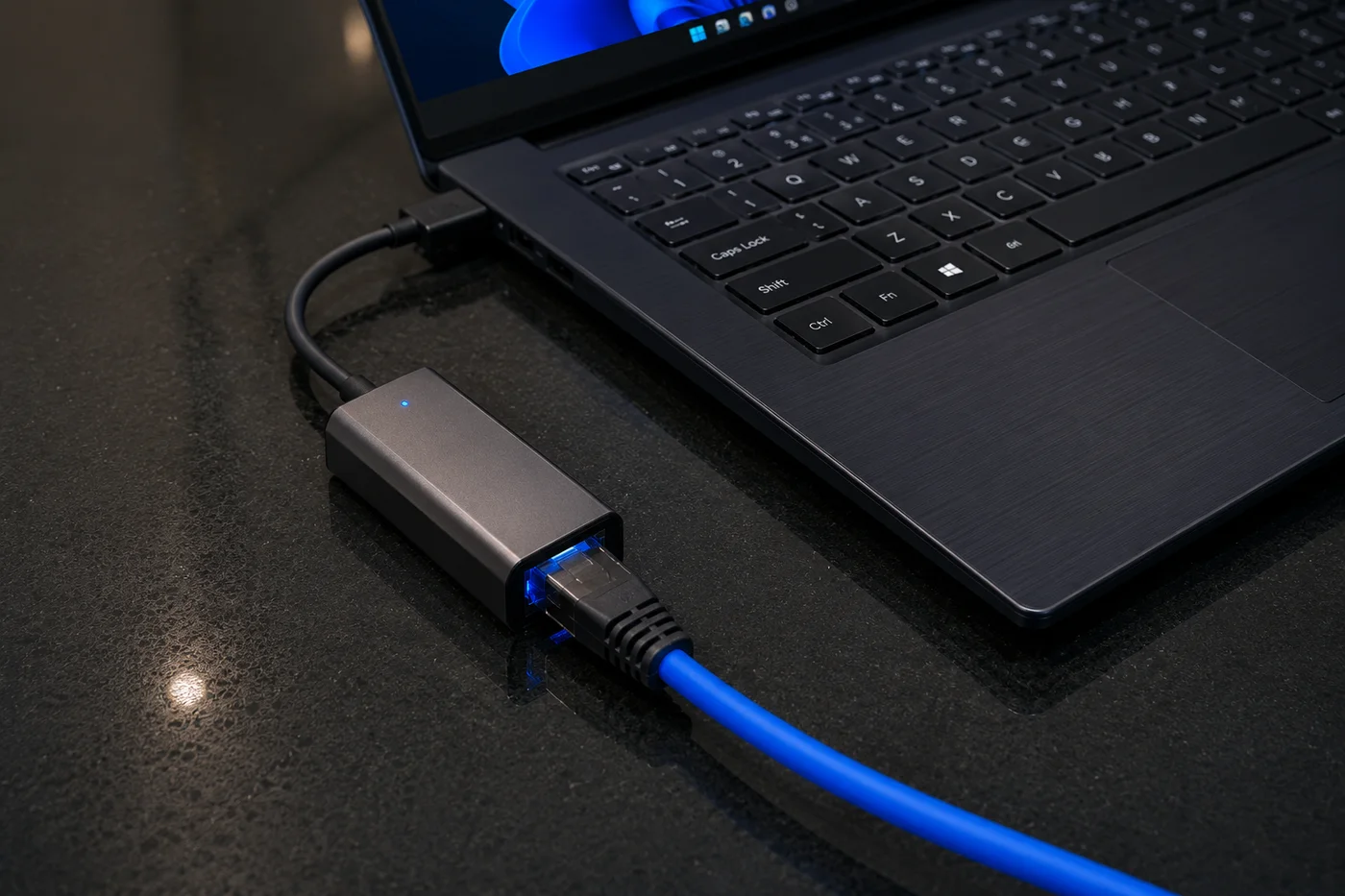 No LAN Port? Use a USB Adapter