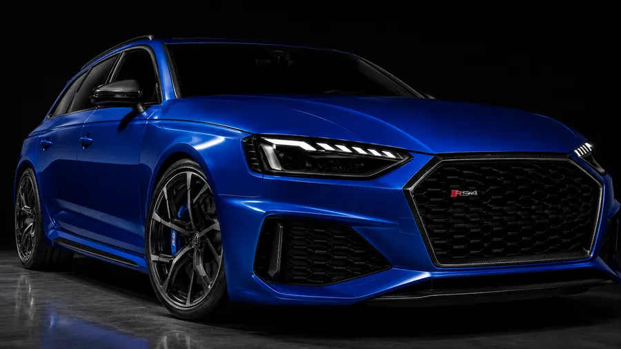Audi A4 B9 — Headlight RS Animation (Built-in Activation)