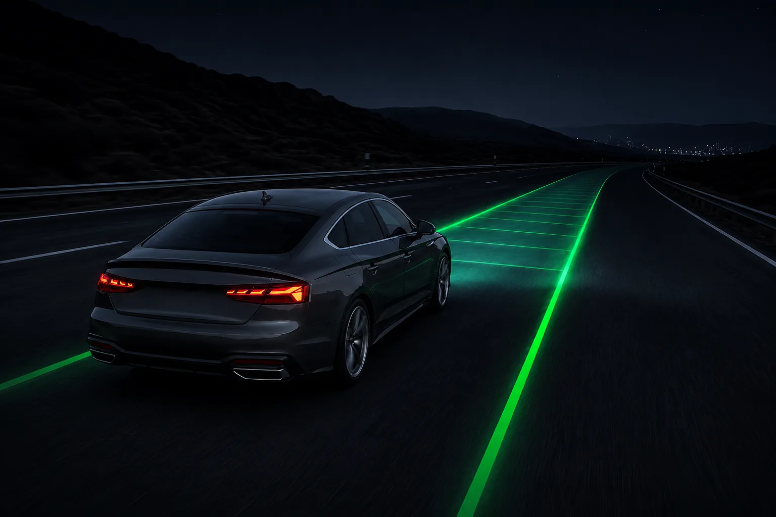 Audi A5 F5 — Lane Assist (Active Lane Keeping) (Built-in Activation)